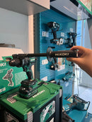 Hikoki 36V Tough Combo 5 (DH3628DA 36V 28mm Cordless Rotary Hammer) + (DV36DC 36V Cordless Impact Driver Drill *Bare)+ (BSL36A18 Multivolt Battery) + (UC18SFL Charger X 1+ Storage Box X 3pcs) | Model: H-DH3628DA-C07 Cordless Rotary Hammer Hikoki 