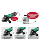 Hikoki 4" Disc Grinder G10BYEQ2 (BL) | Model: H-G10BYEQ2 Disc Grinder Hikoki 