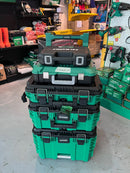 Hikoki Tough Combo 1 (DV18DV 18V Cordless Impact Driver Drill *Bare) + (G1810DG 18V 100mm Angle Grinder *Bare) + (BSL1840MF 18V Lithium-ion Battery X 3)+ (UC18SFL Charger X 1 + Storage Box X 3pcs ) | Model: H-DV18DG-C13 Cordless Impact Driver Drill Hikoki 
