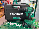 Hikoki Tough Combo 1 (DV18DV 18V Cordless Impact Driver Drill *Bare) + (G1810DG 18V 100mm Angle Grinder *Bare) + (BSL1840MF 18V Lithium-ion Battery X 3)+ (UC18SFL Charger X 1 + Storage Box X 3pcs ) | Model: H-DV18DG-C13 Cordless Impact Driver Drill Hikoki 