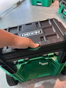Hikoki Tough Combo 1 (DV18DV 18V Cordless Impact Driver Drill *Bare) + (G1810DG 18V 100mm Angle Grinder *Bare) + (BSL1840MF 18V Lithium-ion Battery X 3)+ (UC18SFL Charger X 1 + Storage Box X 3pcs ) | Model: H-DV18DG-C13 Cordless Impact Driver Drill Hikoki 