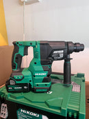 Hikoki Tough Combo 2 (DH1826DA 18V 26mm Cordless Rotary Hammer *Bare) + (G1810DG 18V 100mm Angle Grinder *Bare) + (BSL1840MF 18V Lithium-ion Battery X 3) + (UC18SFL Charger X 1 + Storage Box X 3pcs ) | Model: H-DH1826DA-C13 Rotary Hammer Hikoki 