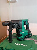 Hikoki Tough Combo 2 (DH1826DA 18V 26mm Cordless Rotary Hammer *Bare) + (G1810DG 18V 100mm Angle Grinder *Bare) + (BSL1840MF 18V Lithium-ion Battery X 3) + (UC18SFL Charger X 1 + Storage Box X 3pcs ) | Model: H-DH1826DA-C13 Rotary Hammer Hikoki 