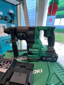 Hikoki Tough Combo 3 (DH1826DA 18V 26mm Cordless Rotary Hammer *Bare) + (DV18DG 18V Cordless Impact Driver Drill *Bare) + (BSL1840MF 18V Lithium-Battery X 3) + (UC18SFL Charger X 1 + ) | Model: H-DH1826DA-C14 Cordless Rotary Hammer Hikoki 