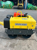 Hoppt Double Road Roller (650kg) C/W Kubota Water-Cooled Diesel Engine E75-NB3-HG-2 (Crank & Electrical Start)*Engine Made In Japan | Model : ROL650DK Road Roller Hoppt 