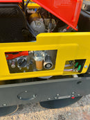 Hoppt Double Road Roller (650kg) C/W Kubota Water-Cooled Diesel Engine E75-NB3-HG-2 (Crank & Electrical Start)*Engine Made In Japan | Model : ROL650DK Road Roller Hoppt 