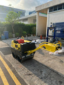 Hoppt Double Road Roller (650kg) C/W Kubota Water-Cooled Diesel Engine E75-NB3-HG-2 (Crank & Electrical Start)*Engine Made In Japan | Model : ROL650DK Road Roller Hoppt 