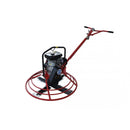 Hoppt Power Trowel with Blade set, includes four blades and China diesel engine with manual clutch for concrete finishing.