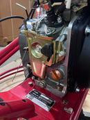 Hoppt Power Trowel with blades and China diesel engine, manual clutch, model PTM-TOL992GB, used for concrete finishing.
