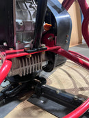 Hoppt Power Trowel with Blade set, featuring China diesel engine and manual clutch, model PTM-TOL992GB, for concrete finishing.