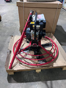 Hoppt Power Trowel with blades, China diesel engine, manual clutch, model PTM-TOL992GB, heavy-duty construction equipment.