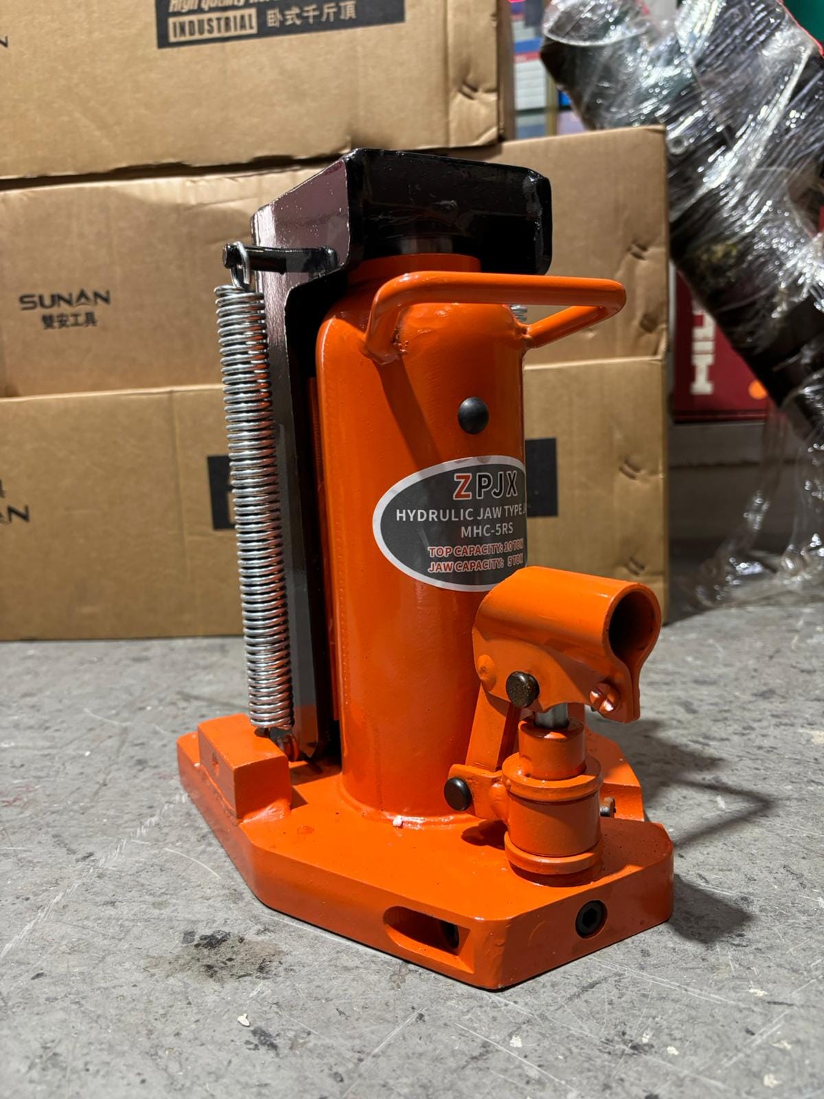 Hydraulic Toe Jack | Model: JACK-MHC-