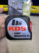 KDS Measuring Tape 8.0m (Black) | Model: MT2-K80 Measuring Tape KDS 