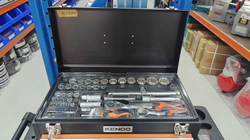 Kendo (90517) 18" 86pc Tool Chest Set | Model : TB-S-90517 Tool Box Kendo 