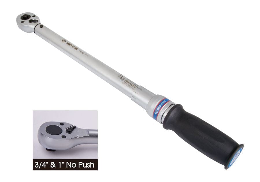 King Tony 34462-CG Heavy Duty Dual Scale Adjustable Torque Wrench 1/2