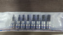 King Tony 8PC 3/8" DR. Hexagon Bit Socket Rail Set Chrome H3-H12