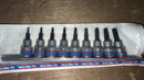 King Tony 9PC 3/8" DR. Star Bit Socket Rail Set T10-T50