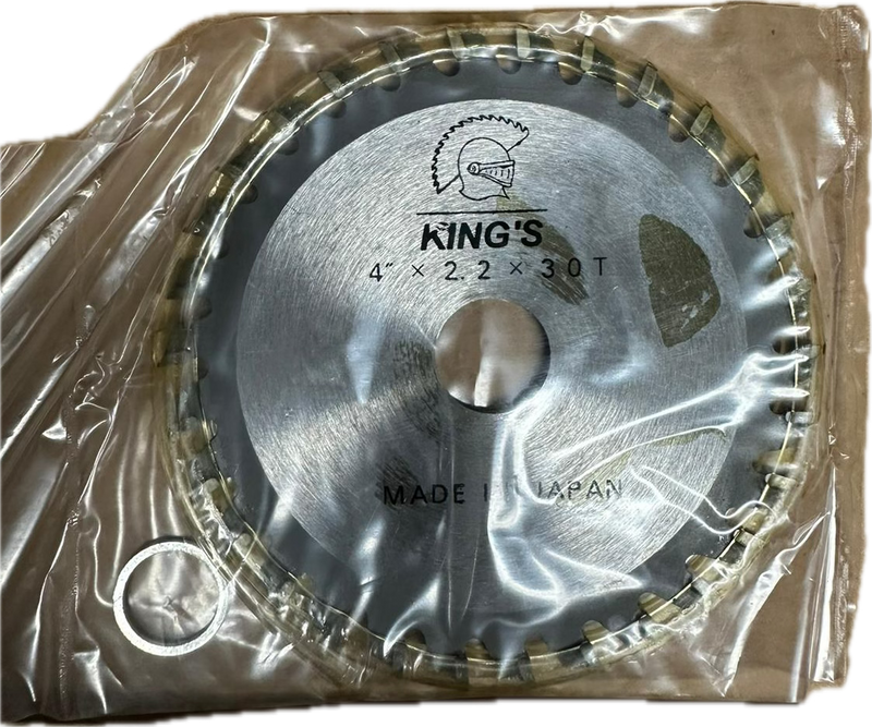 King's 4" Alum Blade 30T | Model: SBA-K0430 (Clearance Stock) KING'S 