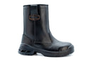KING'S Black Rigger Side Pull-up High Cut Safety Shoes Boots | Model : KWD205 Safety Shoes KING'S 