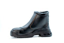 KING'S Black Zipper Mid Cut Safety Shoes Boots | Model : KWD206 Safety Shoes KING'S 