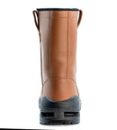 King's Brown Rigger Side Pullup High Cut Safety Shoes Boots | Model : KWD205C (Replace KWD805C) Safety Shoes KING'S 
