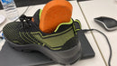 King's Impact Low Cut Black with Green Sports Laced Safety Shoe for Indoor/ Outdoor works (3 Months Warranty) | Model: SHOE-K9561 Safety Shoe King's 