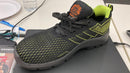 King's Impact Low Cut Black with Green Sports Laced Safety Shoe for Indoor/ Outdoor works (3 Months Warranty) | Model: SHOE-K9561 Safety Shoe King's 
