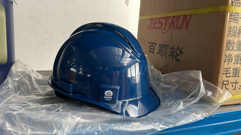 King's North Blue Safety Helmet With Chin Strap (NSB10071) | Model : HELMET-K-BL Safety Helmet Honeywell 