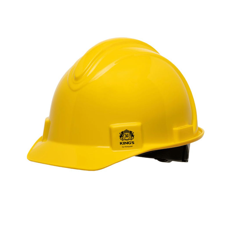 King's North Yellow Safety Helmet With Chin Strap (NSB10002) | Model : HELMET-K-YL Safety Helmet Honeywell 