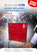Laser Welding Protection Screen 1.8*1.8m Orange | Model: LWPS-18 Welding Accessories Aiko 