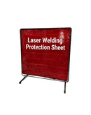 Laser Welding Protection Screen 1.8*1.8m Orange | Model: LWPS-18 Welding Accessories Aiko 