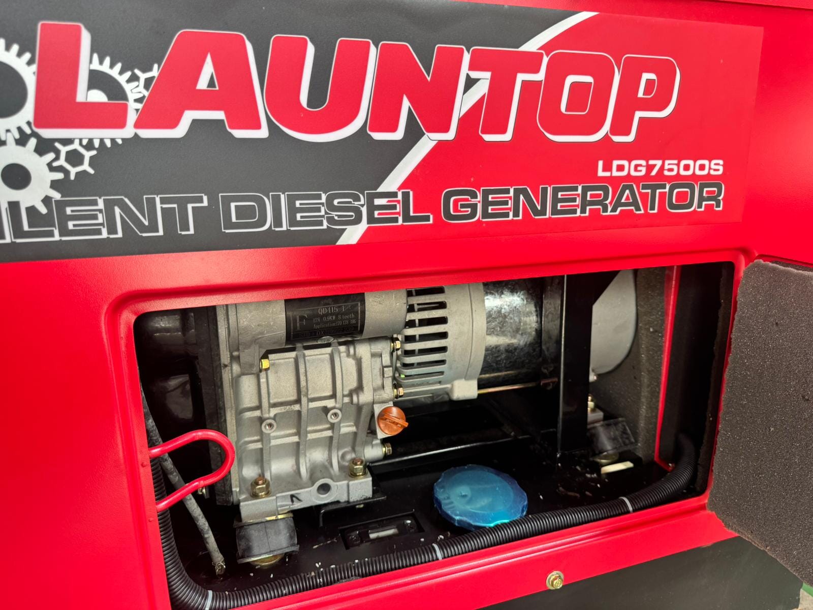 Launtop AVR Diesel Generator LDG7500S | Model: LM-LDG7500S