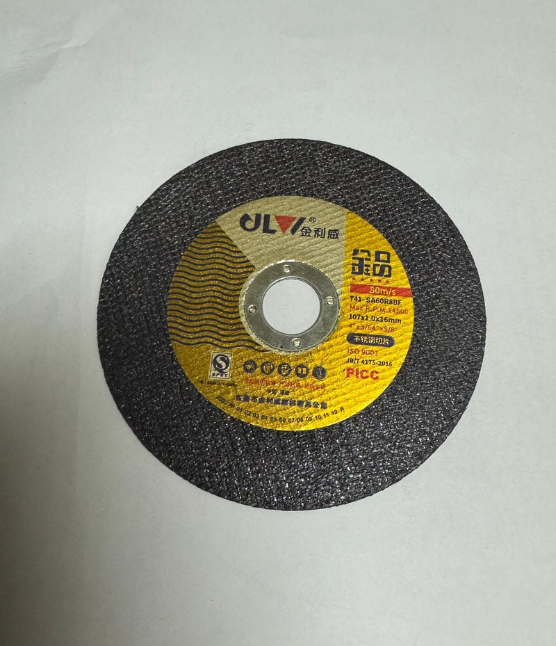 Licon 4"X1MM X 16MM Cutting Disc for Stainless Steel (Super Thin) | Model : CD-L0409 Cutting Disc Licon 