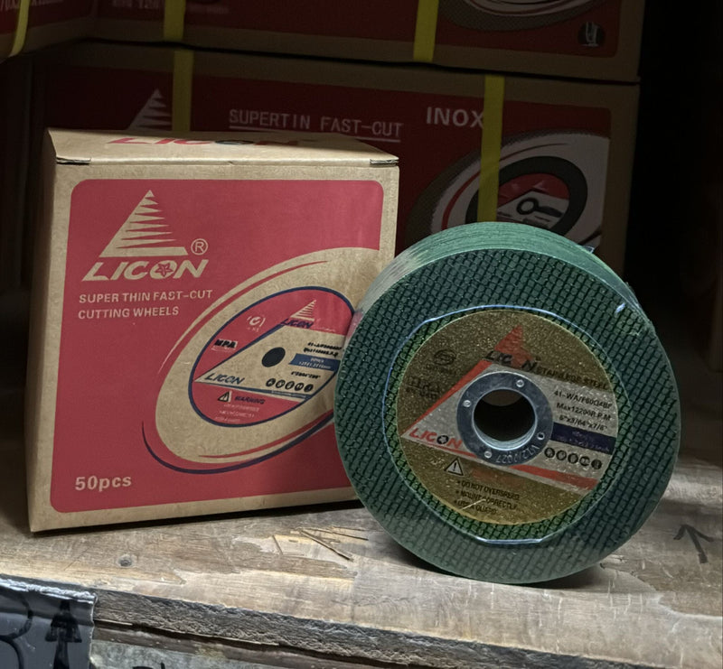 Licon Cutting Disc 5" 125*1.2mm*22.23mm Green for Stainless Steel | Model : CD-L0512-G Cutting Disc LICON 