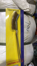 Lion Brass Wire Brush Bend BS | Model: WB4-LBBS Wire Brush Lion 