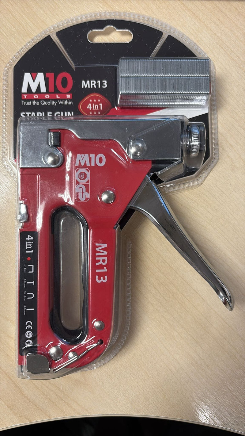 M10 4-In-1 Staple Gun MR13 (014-108-13) | Model: 014-108-13 Staple Gun M10 