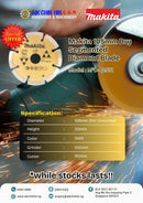 Makita 105mm Dry Segmented Diamond Blade | Model : M*D-42531 Diamond blade MAKITA 