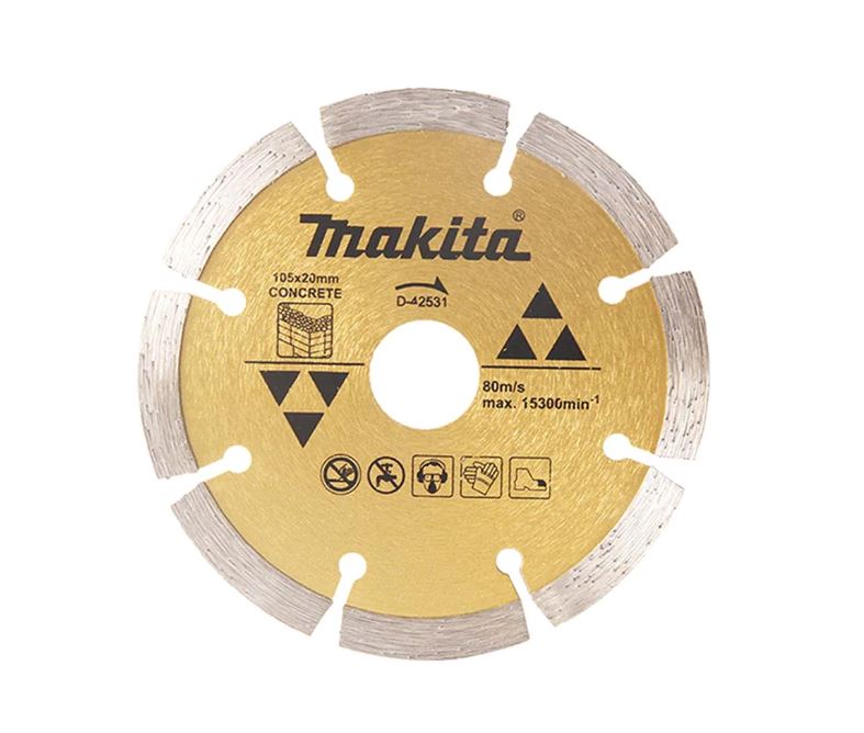 Makita 105mm Dry Segmented Diamond Blade | Model : M*D-42531