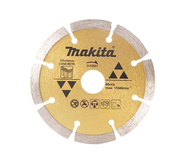 Makita A-84121 Saw Blade 180mm x 25.4/22.23mm Diamond Blade Segmented Makita A-84121 Saw Blade 180mm x 25.4/22.23mm Diamond Blade Segmented