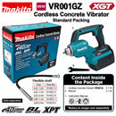 Makita CR001G Cordless Concrete Vibrate with 1 40v 4.0ah Battery and 1 Fast Charger Set | Model: VR001GZ-SET Concrete Vibrator MAKITA 