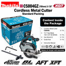Makita CS004G Cordless Metal Cutter 150mm with 1 40v 4.0ah Battery and 1 Fast Charger Set | Model: CS004G-EXT5 Metal Cutter MAKITA 