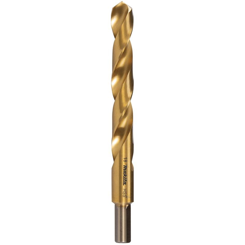 Makita HSS-TIN Metal Drill Bit 18.0x191mm | Model : M*D-65785 Drill Bit MAKITA 
