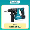 Makita Roadshow COMBO E - Bare Unit Power Tools with FREE 3.0AH Battery & L SIZE TOOL BOX Combo Kit MAKITA M-DHR183Z MAKITA DC 18MM COMBINATION HAMMER DHR183Z/DHR183ZJ (18V,BARE UNIT,BL) 