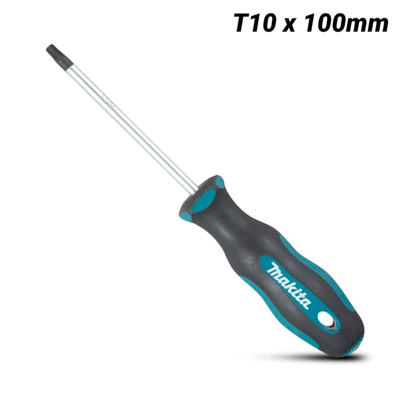 Makita Screw Driver T10 x 100mm Torx Screwdriver | Model : M*B-65975 Screw Driver MAKITA 