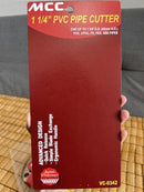 MCC PVC Pipe Cutter 1-1/4" | Model : MCC-VC-0342 Pipe Cutter MCC 