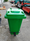 Mobile 240L Trash Bin Come with Wheels And Pedal | Model : BIN-240L-P Dust bin Aiko 