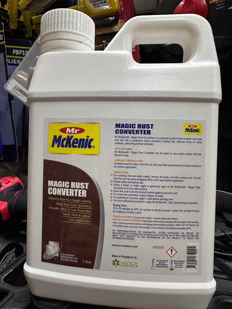 Mr Mckenic Magic Rust Converter 1L | Model : MCK-PC8019 Anti Rust Lubricant Mr Mckenic 