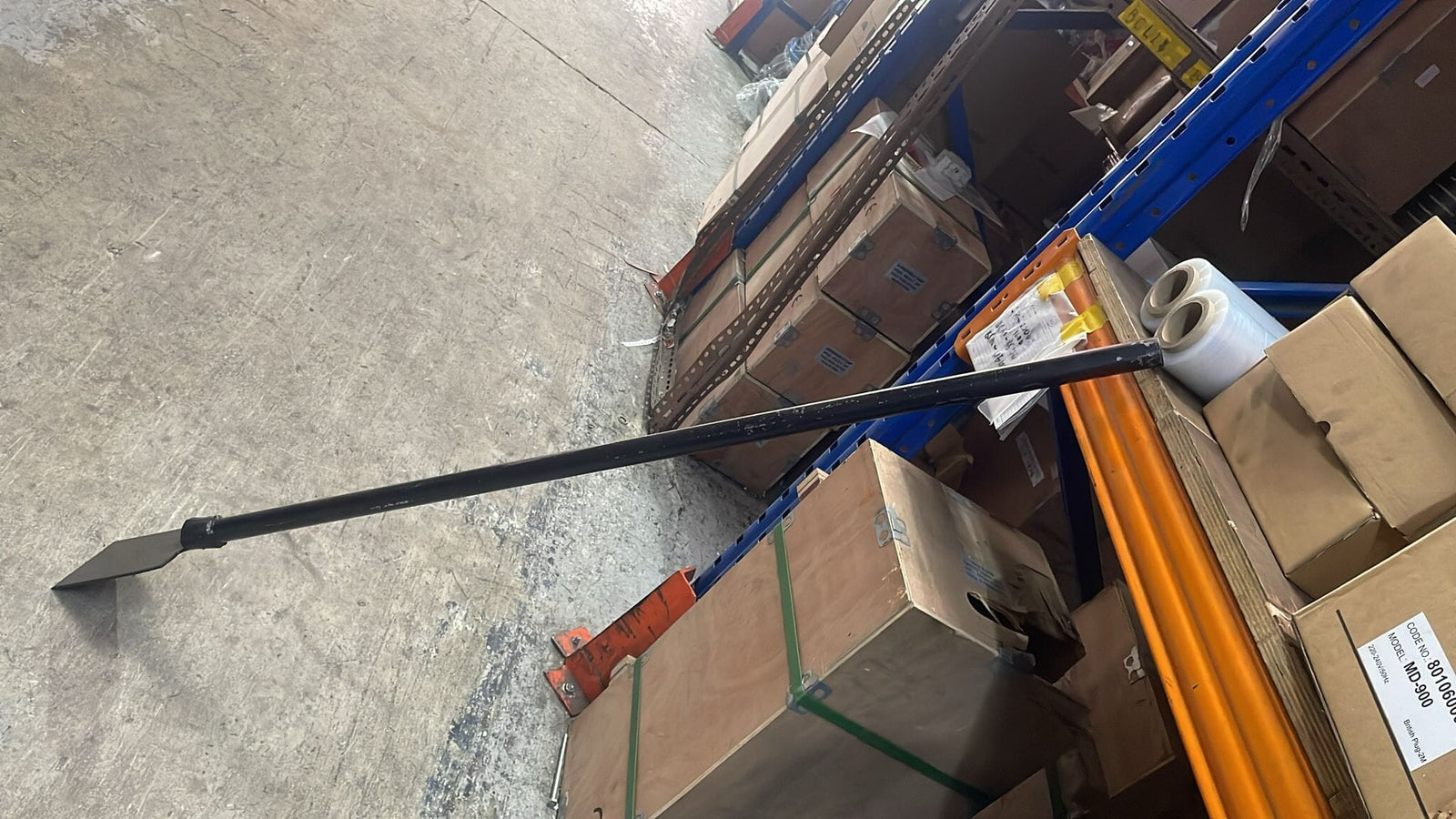 Mud Scraper Square With 5FT Handle | Model: MUD-CSSSQ5