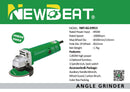 Newbeat 100mm 4" Angle Grinder 850W | Model: NBT-AG-E9913 Angle Grinder Newbeat 