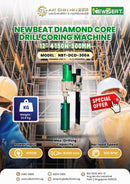 NEWBEAT 12" 4150W Diamond Core Drill Coring Machine 300MM | Model : NBT-DCD-300A Diamond Core Drill NEWBEAT 